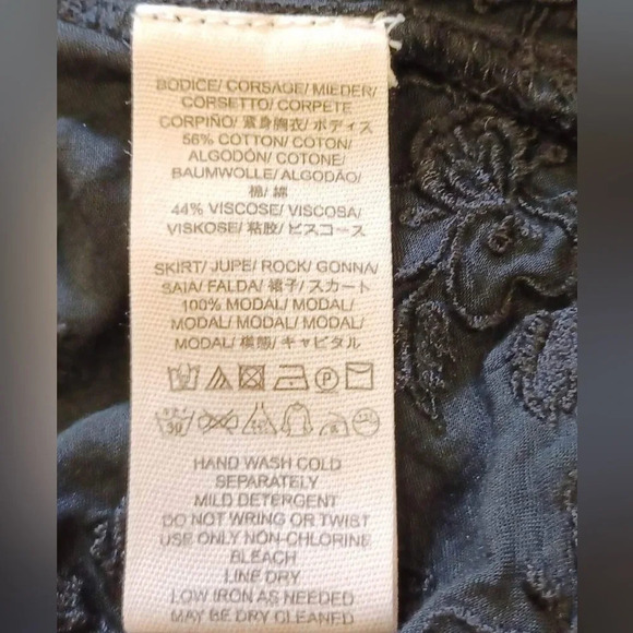 Free People Black Bell Sleeve Top  Size Small - Picture 6 of 9